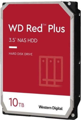 כונן פנימי RED™ PLUS בנפח אחסון של כ-10TB