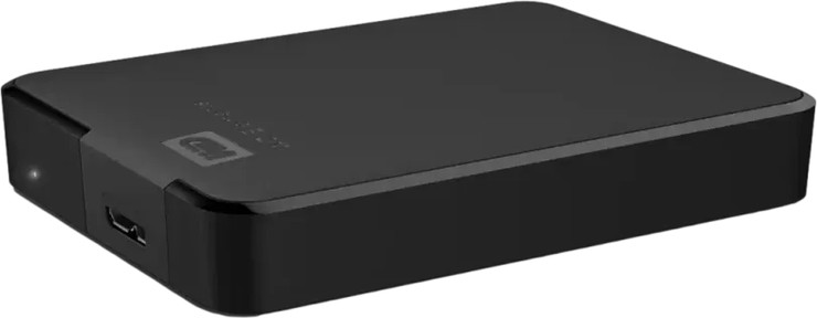 כונן 6TB WD Elements Portable מבית WD בצבע שחור