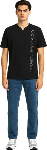 טי שירט Calvin Klein לגברים דגם Monogram Logo