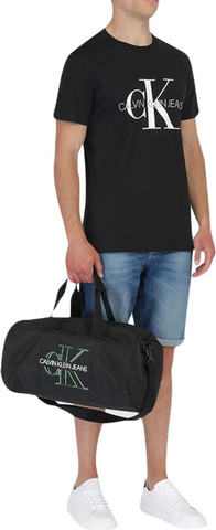 טי שירט Calvin Klein לגברים דגם Monogram Logo