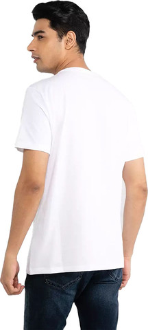 טי שירט Calvin Klein לגברים בדגם Printed Logo
