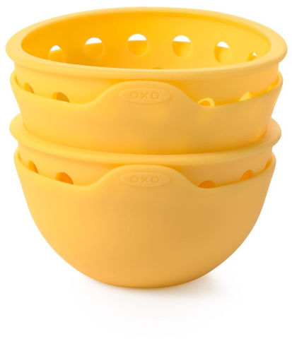 סט 2 תבניות סיליקון לביצה עלומה OXO