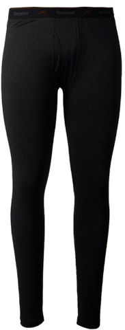 מכנסי מיקרופליס לגברים Thermolator M Crew II Black