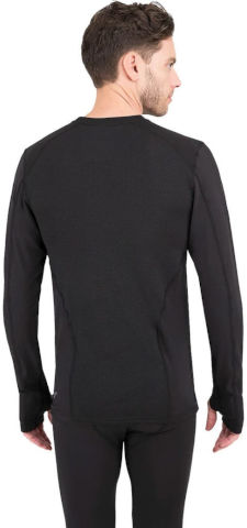 חולצת מיקרופליס לגברים Thermolator 2.0 M Crew Black