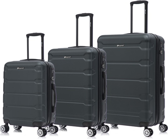 סט 3 מזוודות יוקרתיות 20'/24"/28" דגם New York של המותג Ezzyroll- ירוק