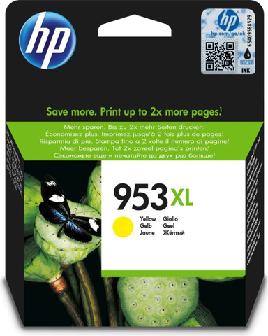 ראש דיו צהוב מקורי HP אייץ' פי F6U18AE 953XL