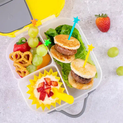 קיסמים בצבע צהוב Stix By Lunch Punch - Yellow (4 pack)