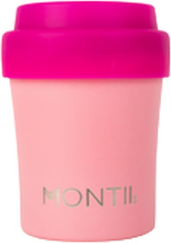 ספל  קפה תרמי מנירוסטה - מיני MontiiCo Mini Coffee Cup - Strawberry