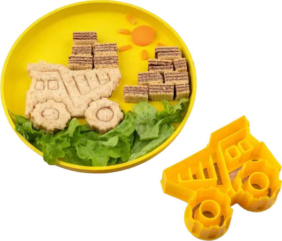 חותכני לחם - בניה Lunch Punch Sandwich Cutters - Construction