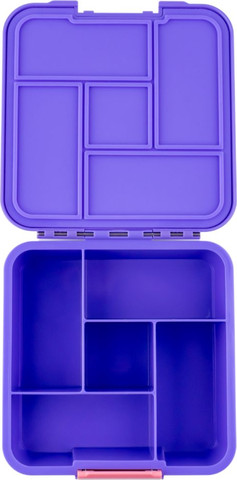 קופסת אוכל מחולקת Bento5 מחולקת 5 תאים (מונטי) Strawberry