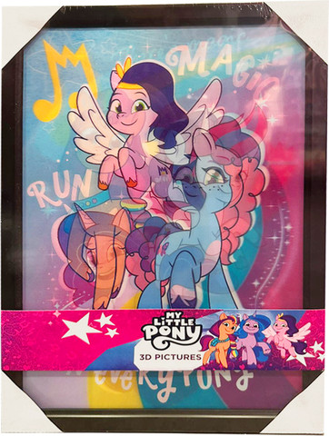 תמונת תלת מימד הפוני הקטן שלי - Magic In Every Pony