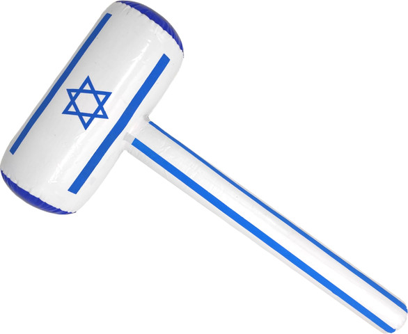 פתיש מתנפח 75 ס"מ - דגל ישראל