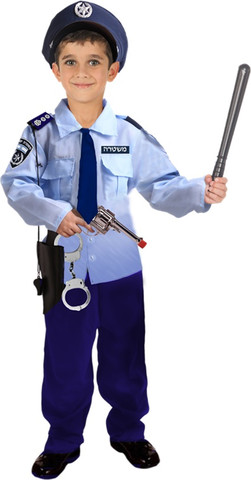 תחפושת לפורים שוטר לילדים