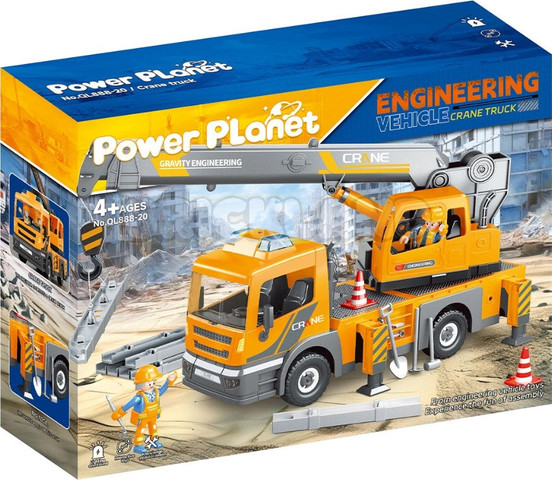 פאוור פלאנט משאית מנוף - Power Planet