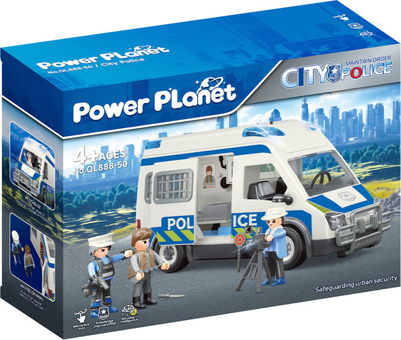 ואן משטרה להובלת אסירים וציוד טקטי - Power Planet