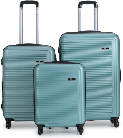 סט 3 מזוודות קשיחות | 28" | 24" | 20" SWISS TUSTIN מנטה