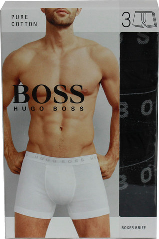 מארז 3 תחתוני בוקסר Hugo Boss לגברים