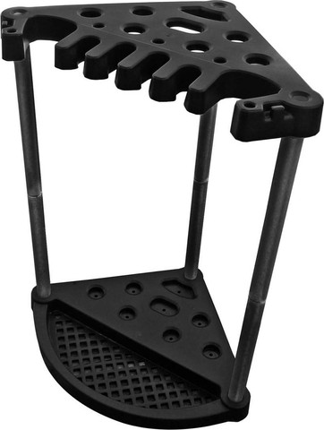 מתקן כלי גינון פינתי - TOOL RACK מעמד אידיאלי לאחסנת עד כ 24 כלי גינון שונים