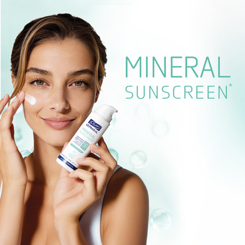 MINERAL תחליב הגנה מינרלי לפנים SPF50