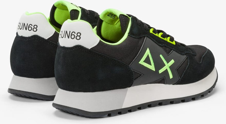 נעלי סניקרס SUN68 JAKI FLUO - Black