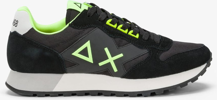 נעלי סניקרס SUN68 JAKI FLUO - Black