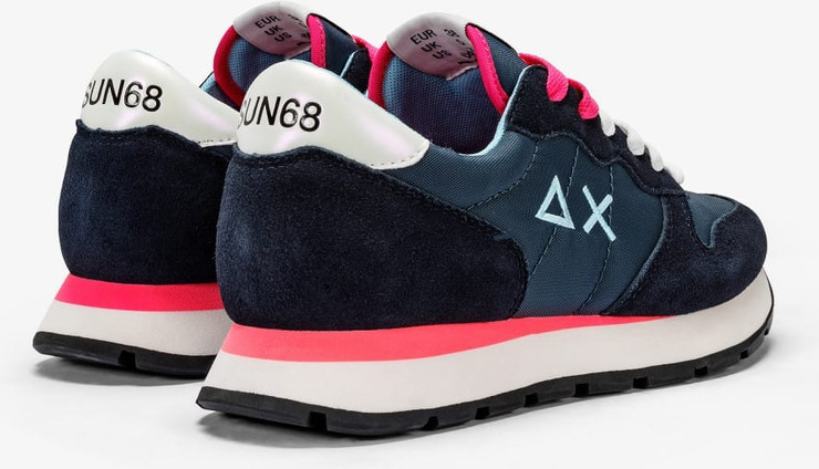 נעלי סניקרס SUN68 ALLY SOLID NYLON - Navy Blue