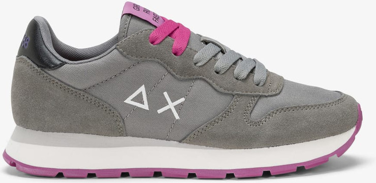 נעלי סניקרס SUN68 ALLY SOLID NYLON - Light Gray