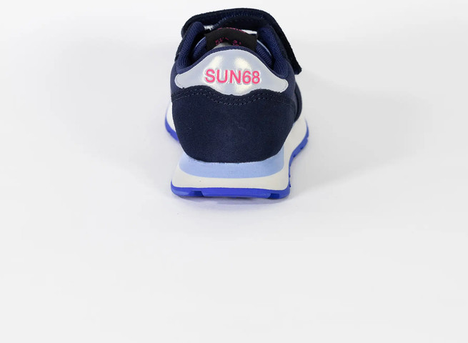נעלי סניקרס SUN68 GIRL ALLY SOLID NYLON KID - Navy Blue