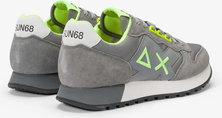 נעלי סניקרס SUN68 JAKI FLUO - Light Gray