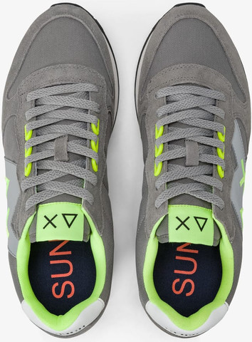נעלי סניקרס SUN68 JAKI FLUO - Light Gray