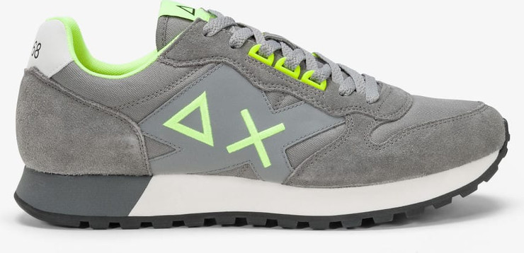 נעלי סניקרס SUN68 JAKI FLUO - Light Gray