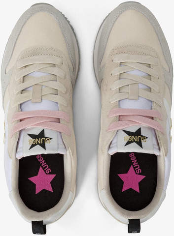 נעלי סניקרס SUN68 STARGIRL MULTICOLOR - White