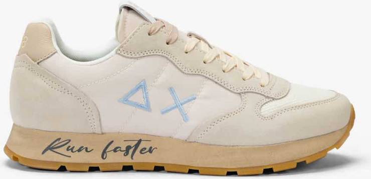 נעלי סניקרס SUN68 TOM VINTAGE OFF WHITE
