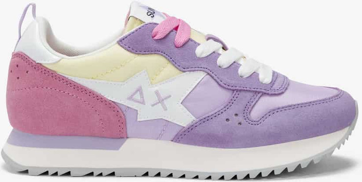 נעלי סניקרס SUN68 STARGIRL MULTICOLOR LILLA