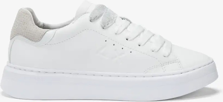 נעלי סניקרס SUN68 GRACE LEATHER WHITE