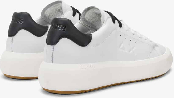 נעלי סניקרס SUN68 BIG BOY CLASSIC WHITE/BLACK