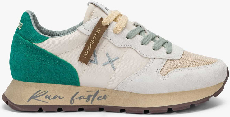 נעלי סניקרס SUN68 ALLY VINTAGE- Off White