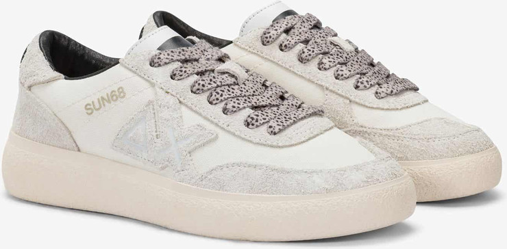 נעלי סניקרס SUN68 SALLY - OFF WHITE