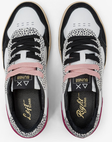 נעלי סניקרס SUN68 BASKET LOVE- Pink