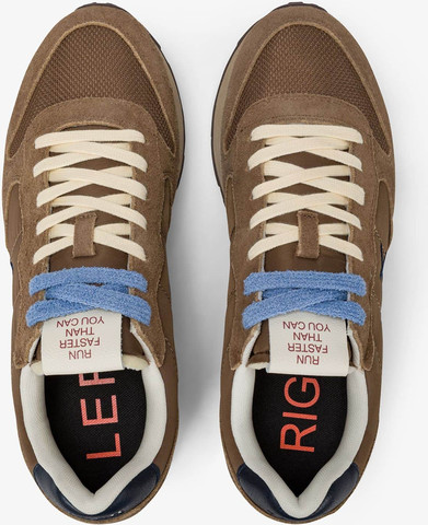 נעלי סניקרס SUN68 TOM VINTAGE- Brown