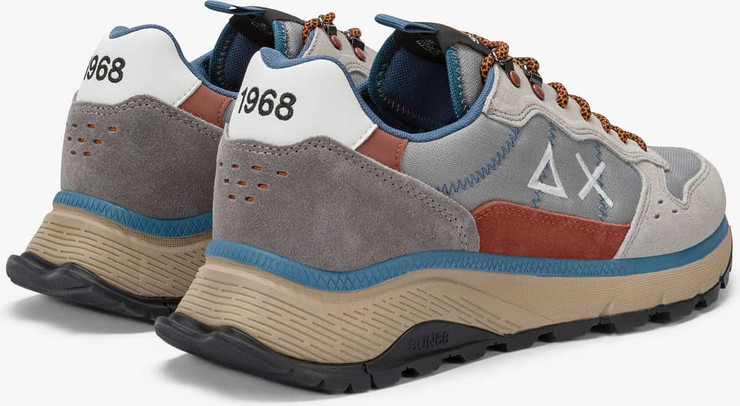 נעלי סניקרס SUN68 FIRE & CAMPING - Grey