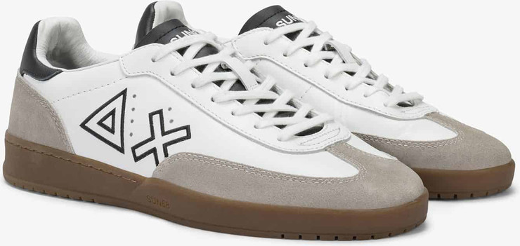 נעלי סניקרס SUN68 CALIFORNIA SUN LEATHER- White