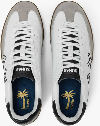 נעלי סניקרס SUN68 CALIFORNIA SUN LEATHER- White