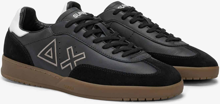 נעלי סניקרס SUN68 CALIFORNIA SUN LEATHER- Black