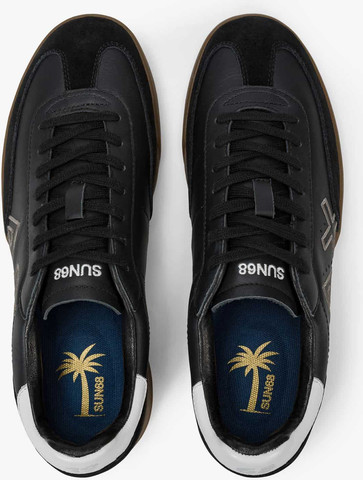נעלי סניקרס SUN68 CALIFORNIA SUN LEATHER- Black