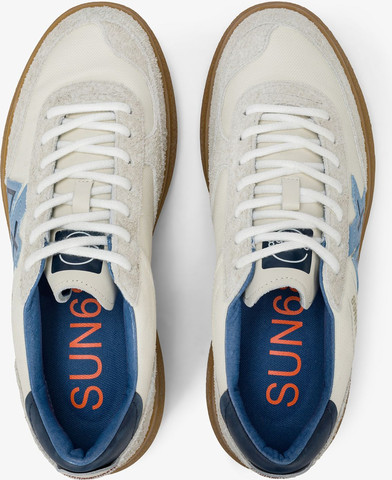 נעלי סניקרס SUN68 LUIS LOW- Off White