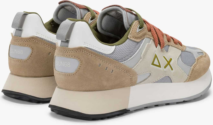 נעלי סניקרס SUN68 JAKI OUTDOOR- BEIGE