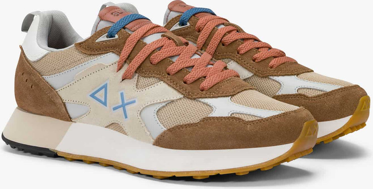 נעלי סניקרס SUN68 JAKI OUTDOOR- BROWN