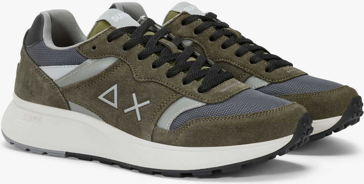 נעלי סניקרס SUN68 SUN DADDY- MILLITARY GREEN