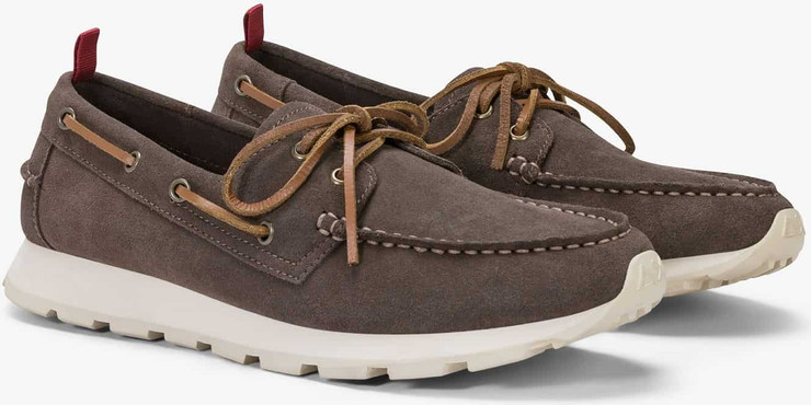 נעלי סניקרס SUN68 TOM BARCA SUEDE- BROWN